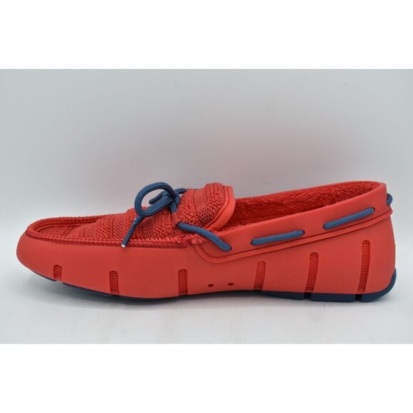 SWIMS Mens Size 8 Red Ensign Blue Slip On Terry‎ Knit Loafers Shoes main image 7
